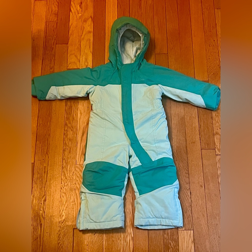 L.L. Bean Toddler’s Cold Buster Snowsuit with hood - 2T
